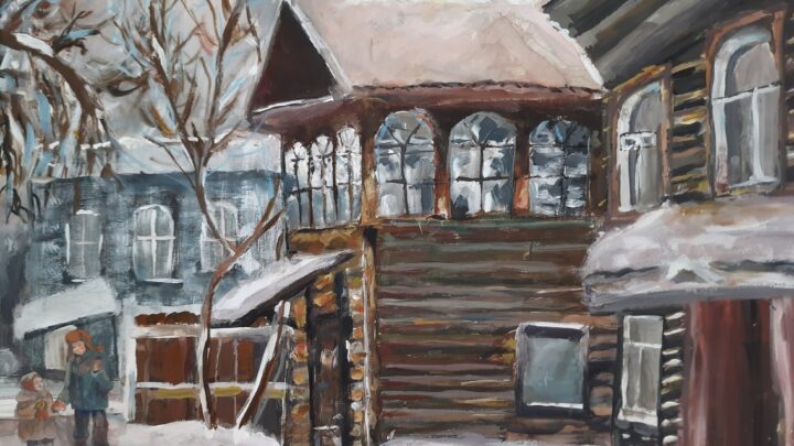 Никифоров Лука МБУ ДО «ДХШ № 1 г. Иркутска» «Зимним днём» Педагог - Соболева Марина Геннадьевна