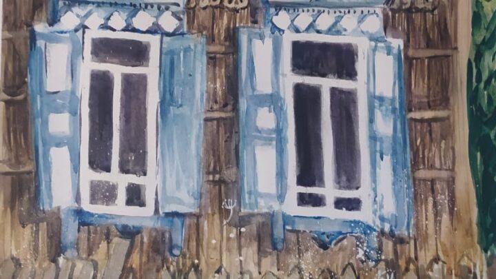 Старовойтова Светлана МБУ ДО «Зиминская ДХШ им. В.А. Брызгалова» «Архитектурные мотивы». Педагог - Татарникова Светлана Владимировна.