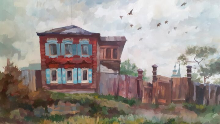 Бахаева Софья МБУ ДО «ДХШ г. Усолье-Сибирское» «Усадьба Комарова» Педагог - Шеметова Галина Александровна