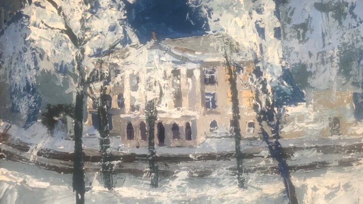 Дробкова Диана МБУ ДО «ДХШ №3 г. Иркутска» «Снег». Педагог - Присяжникова Регина Геннадьевна.