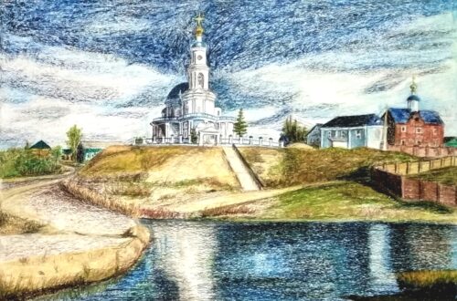 «Храм в честь Казанской иконы Божьей Матери в п.Тельма» Харьковская Олеся Леонидовна. МБУ ДО "ДШИ р. п. Тельма"