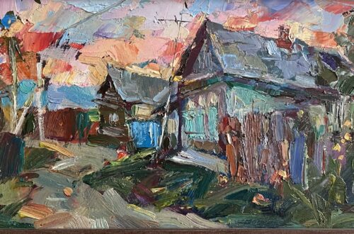 «Розовый вечер». Кунаева Наталья Владимировна МКУК Шелеховского района «ДХШ им. В.И. Сурикова»