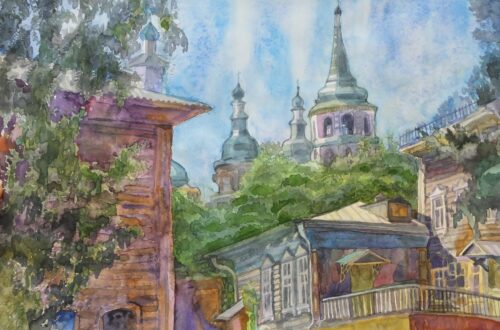 «Крестовоздвиженский храм» Москвич Оксана Александровна МБУ ДО «ДШИ №5» г. Иркутск