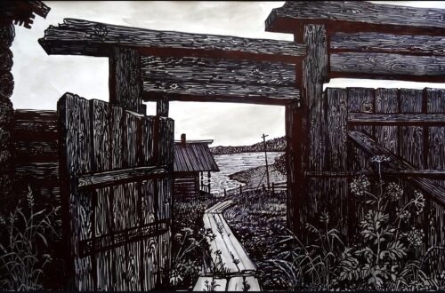 Графический цикл «Ангарская деревня» Пономарева Марианна Аскольдовна МАУ ДО «ОДШИ № 3» МО г. Братска