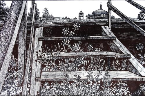 Графический цикл «Ангарская деревня» Пономарева Марианна Аскольдовна МАУ ДО «ОДШИ № 3» МО г. Братска