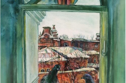 «Вид из окна музея им. Рогаля» Левашова Мария Николаевна. МБУ ДО «ДХШ» г. Усолье- Сибирское