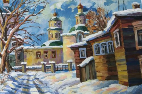 «Иркутский дворик» Якушенко Эмма Владимировна . МБУ ДО ДХШ 1 г.Ангарск