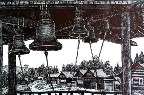 Графический цикл «Ангарская деревня» Пономарева Марианна Аскольдовна МАУ ДО «ОДШИ № 3» МО г. Братска