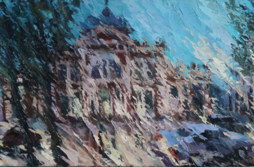 «Дождь на улице Карла Маркса» Присяжникова Регина Геннадьевна МБУ ДО ДХШ №3 г. Иркутск